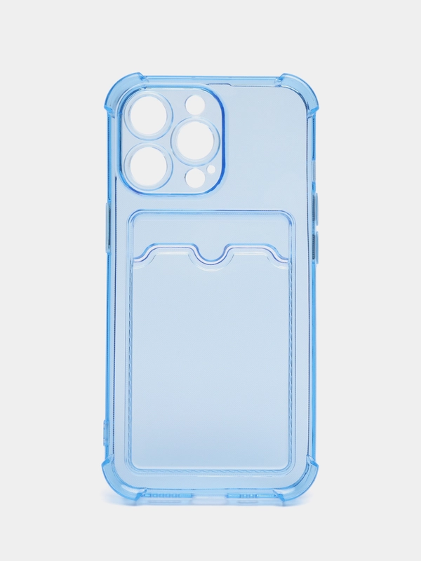Чехол для iPhone 13 Pro, с карманом для карт