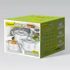 Набор кастрюль Maestro MR-3513-6L 2.9/5.1/6.5л из 6 предметов