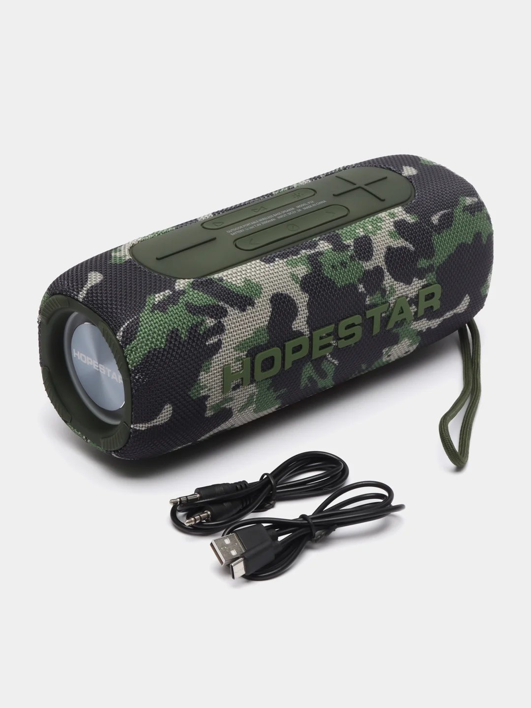 Зелёный хаки беспроводная портативная, Bluetooth колонка Hopestar P32