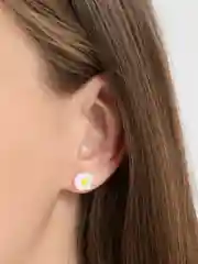 Серьги "Ромашка"
