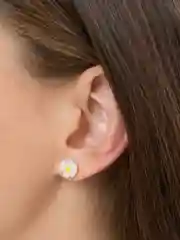 Серьги "Ромашка"