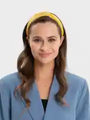 Золотой ободок для волос