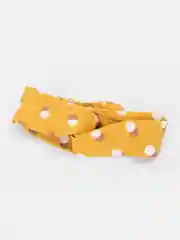 Желтый повязка на голову женская - чалма