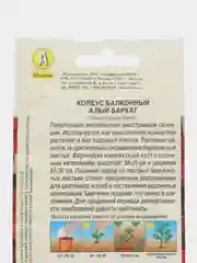 Колеус балконный Алый бархат, семена, цветы