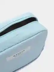 Голубой косметичка маленькая дорожная для косметики и аксессуаров