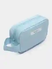 Голубой косметичка маленькая дорожная для косметики и аксессуаров