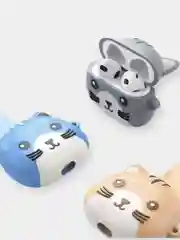 Наушники беспроводные hoco Bluetooth 5.3, чехол "Котенок с ушками"