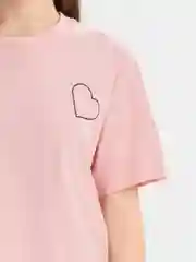 Розовый женская футболка, 100% хлопок