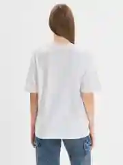 Белый женская футболка, 100% хлопок