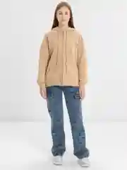 Зелёный хаки женское худи, толстовка, хлопок