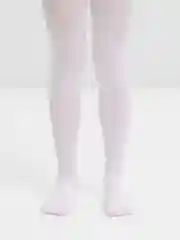 Белый колготки для девочек из микрофибры