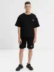 Угольный комплект мужской: футболка и шорты Mens