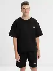 Угольный комплект мужской: футболка и шорты Mens