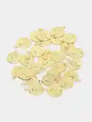 Золотой пришивные монеты