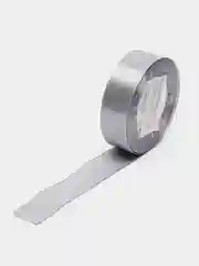 Серебряный лента атласная, 25 мм