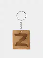 Брелок "Буква Z" на цепочке с кольцом
