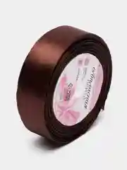 Шоколадный лента атласная, 25 мм