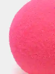 Розовый нос клоуна с резинкой, 1 штука
