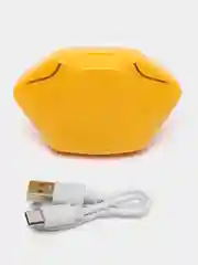 Желтый наушники беспроводные X15 PRO для телефона, игровые, Bluetooth, с шумоподавлением