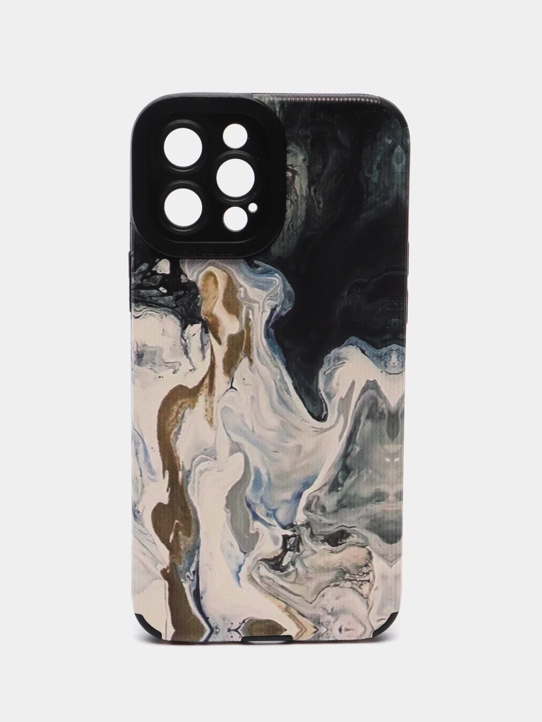 Кремовый чехол на iPhone X/XS, 11, 12, 13, 14, 15 Pro, Pro Max, рифленый