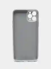 Серый металлик чехол iPhone X/XS, 11, 12, 13, 14, Pro, Pro Max