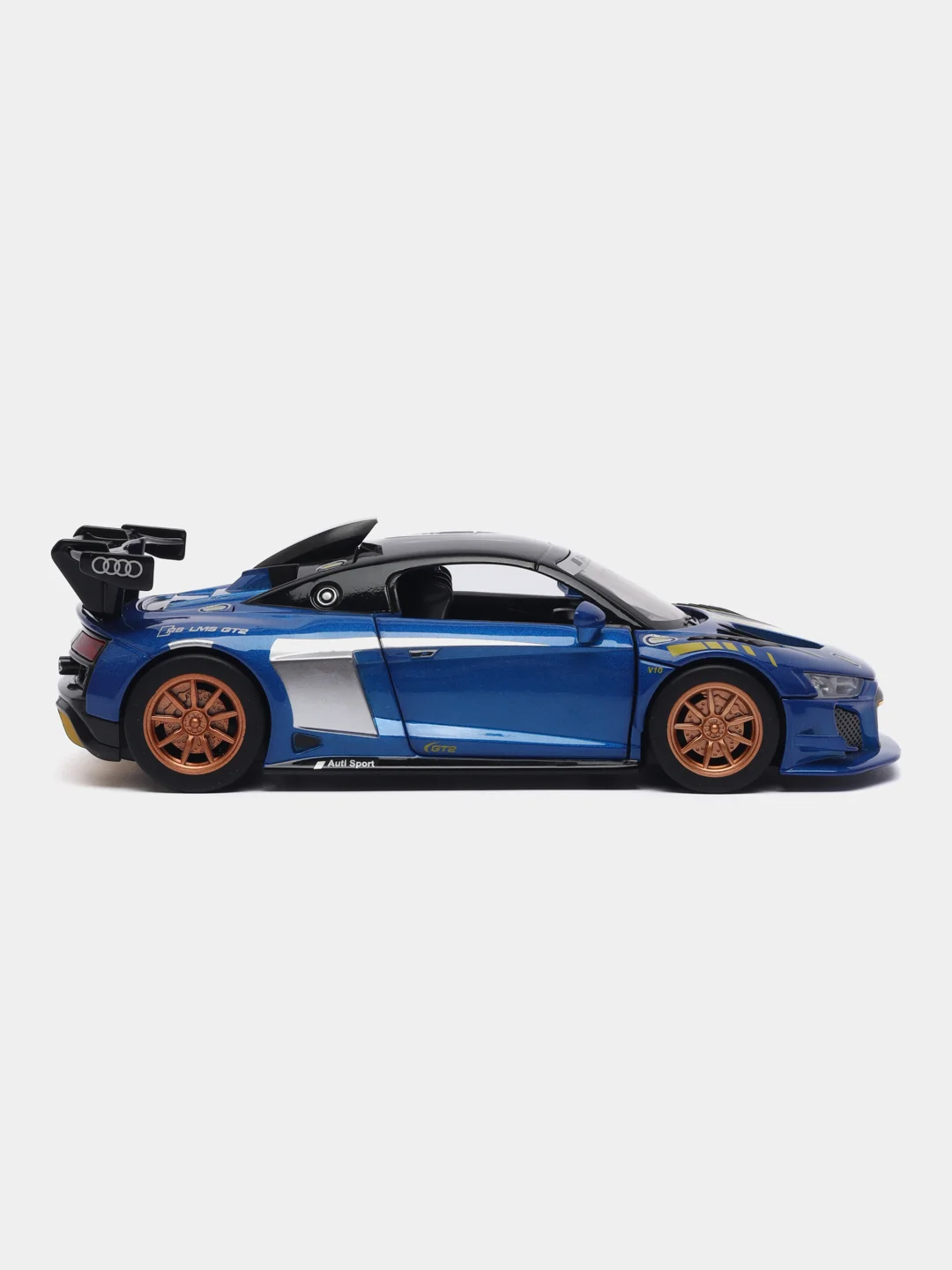Синий металлическая машинка AUDI RS GT2 H2152