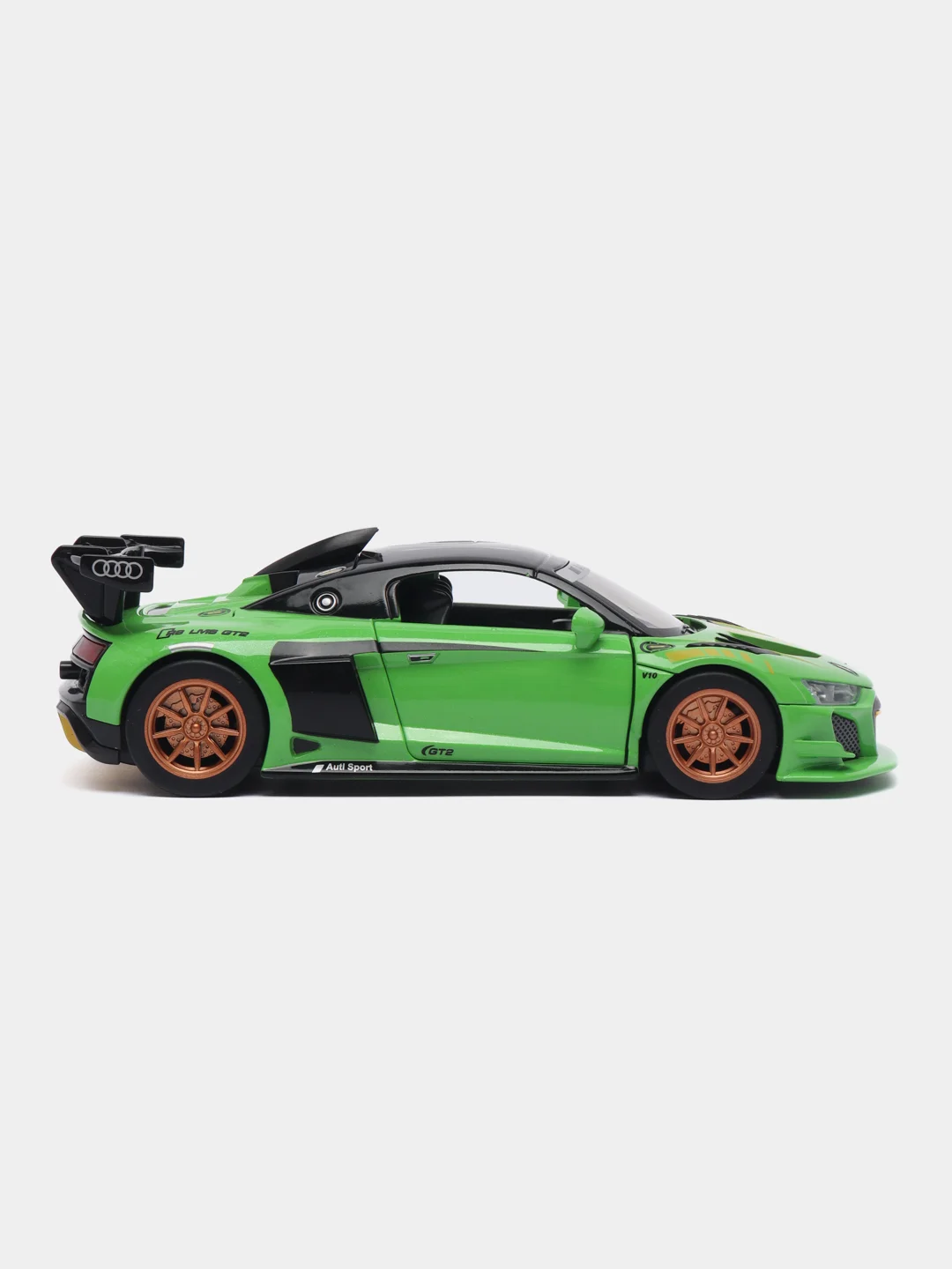 Желтый металлическая машинка AUDI RS GT2 H2152