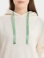 Мятный женское худи, толстовка, хлопок