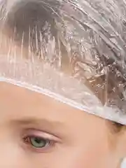Прозрачный шапочки одноразовые для душа, косметические, полиэтиленовые