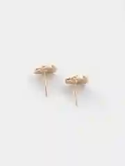 Угольный серьги-гвоздики женские