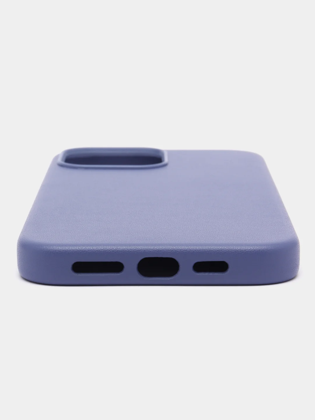 Тёмно-зелёный чехол MagSafe для iPhone 13 Pro Max кожаный BROSCORP с защитой камер, микрофиброй, экокожа
