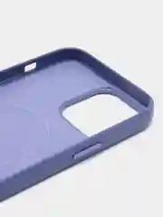 Тёмно-зелёный чехол MagSafe для iPhone 13 Pro Max кожаный BROSCORP с защитой камер, микрофиброй, экокожа