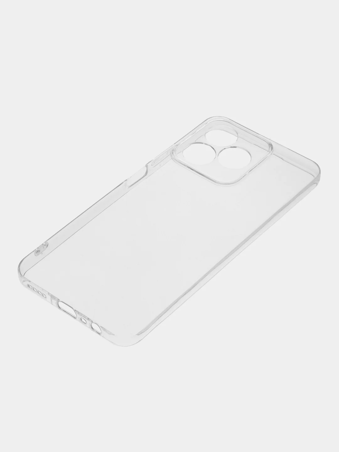 Прозрачный чехол для Realme C51, C53, C51s, Note 50, Narzo N53 силиконовый BROSCORP с защитой камер