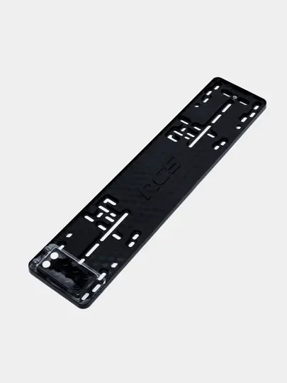 Черный рамка для номера RCS - Light