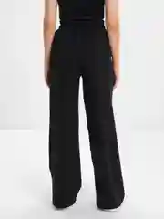 Черный брюки женские палаццио, спортивные, широкие Sharmin