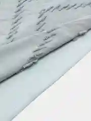 Зелёный хаки комплект постельного белья с вышивкой, евро, сатин, шелк
