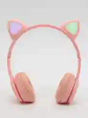 Пурпурный cat Ear P47M Беспроводные детские наушники со светящимися ушками