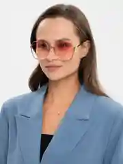Розовый очки женские солнцезащитные