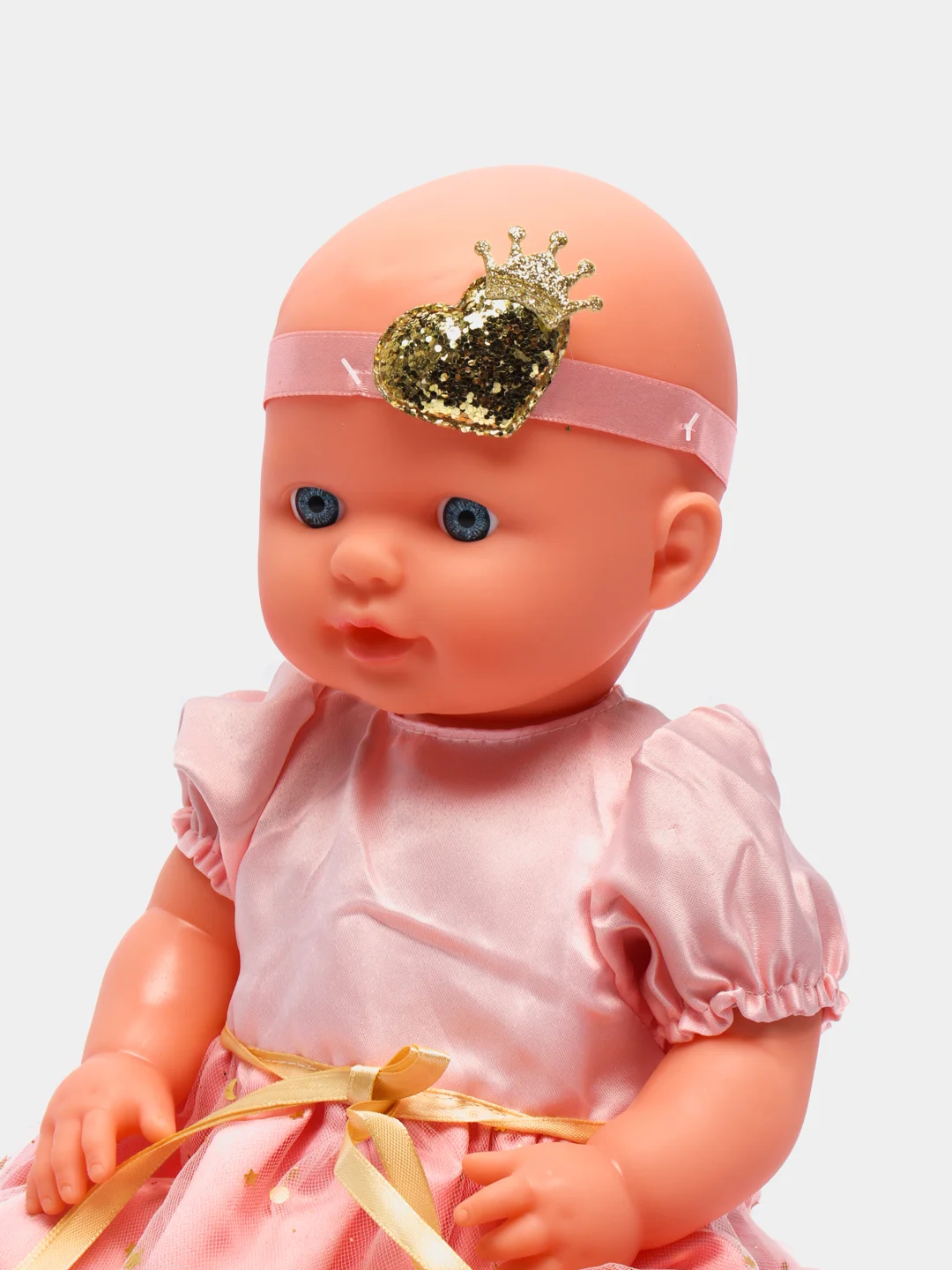 Розовый кукла Пупс, 40 см, пьет, писает, горшок со звуком