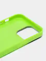 Зеленый чехол на iPhone 11 12 13 14 / XR / Pro Max айфон, силиконовый