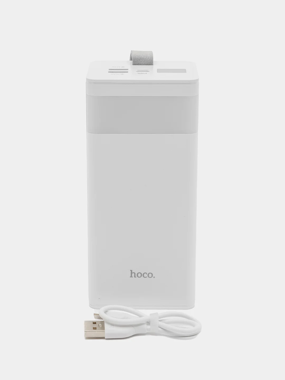 Белый внешний аккумулятор HOCO 60000mAh /50000mAh /40000mAh /30000mAh Fast Charge Power Bank 22W