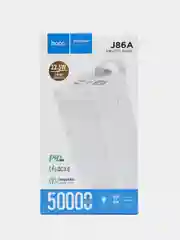 Белый внешний аккумулятор HOCO 60000mAh /50000mAh /40000mAh /30000mAh Fast Charge Power Bank 22W