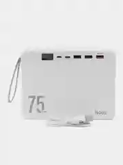 Молочный внешний аккумулятор 30000 mAh / 75000mAh, hoco, Fast Charge Power Bank