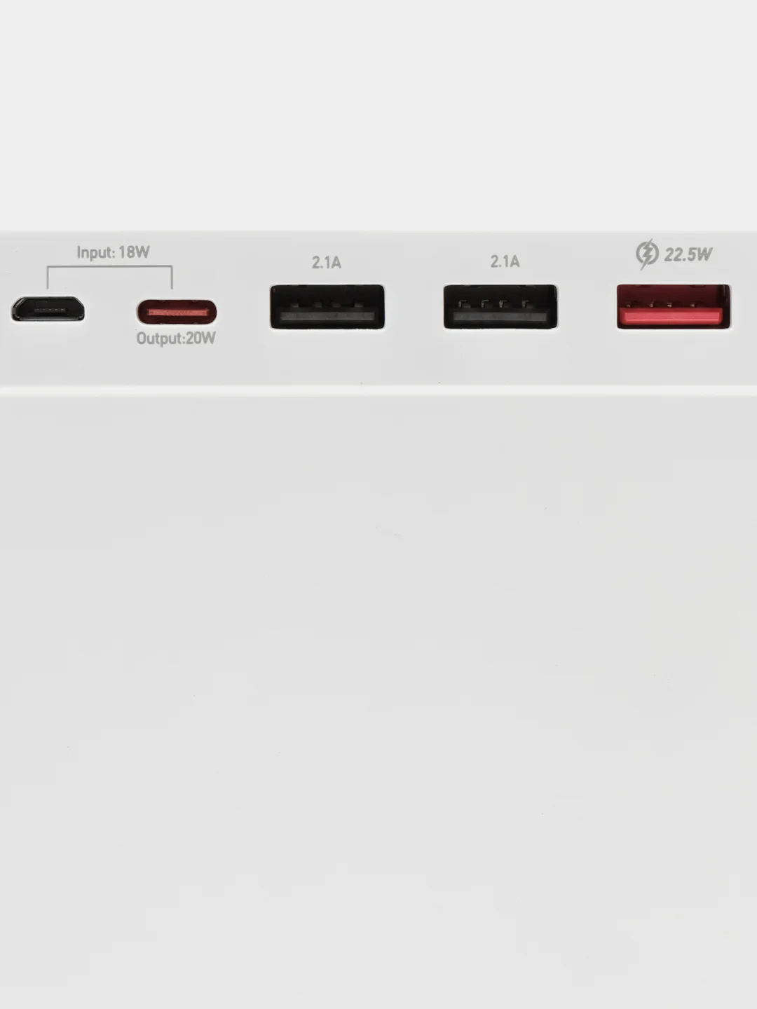 Молочный внешний аккумулятор 30000 mAh / 75000mAh, hoco, Fast Charge Power Bank