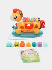 Развивающая игрушка игровой центр бизиборд 6в1