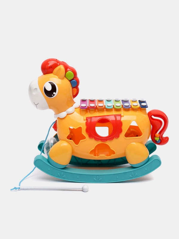 Развивающая игрушка игровой центр бизиборд 6в1