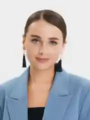 Черный серьги женские -кисти