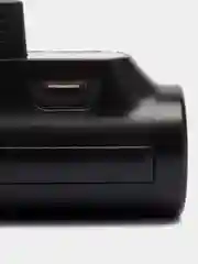 Черный power Bank 5000 mAh, Li-Pol, 2.1A вх/вых, Lightning, Type-C, индикатор, подставка