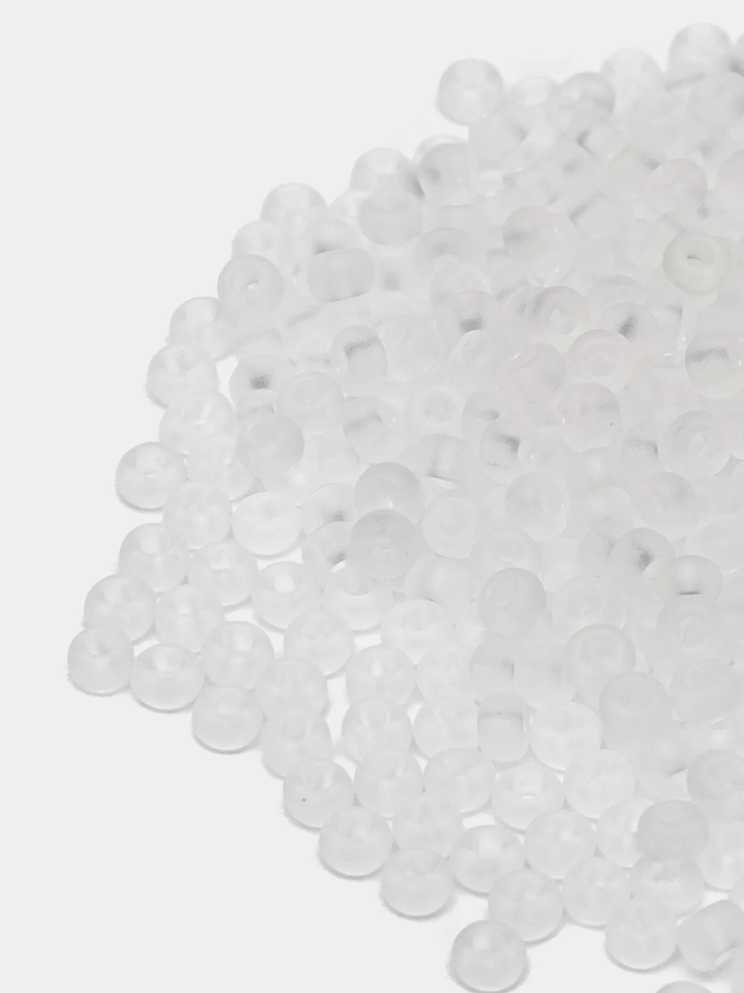 Оранжевый бисер чешский Preciosa № 10 Transparent Matt, матовый