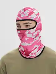 Розовый балаклава